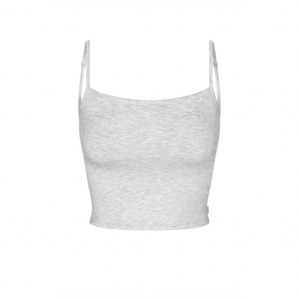 NWOT SKIMS Sleep Straight Neck Cropped Cami - L